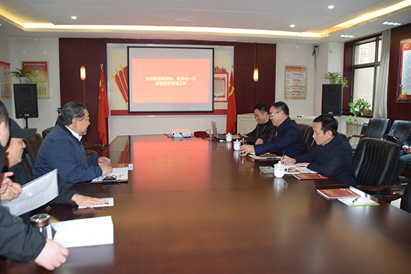 臨汾市委常委、統(tǒng)戰(zhàn)部長郝忠祥等領導蒞臨科海集團視察調研、檢查指導工作