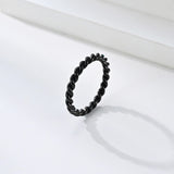 Gold Twisted Braided Ring for Women Men Stainless Steel 3mm Stackable Wedding Band Promise Ring Daily Wear Gift