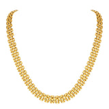 Flat Mesh Chain Necklace, Stainless Steel 9.3mm & 13.2mm Width Options in Gold & Silver, Adjustable 40+5cm Collar Jewelry