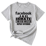 Englische Buchstaben Facebook Jalt Immate Rundhals Kurzarm