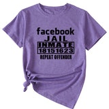 Englische Buchstaben Facebook Jalt Immate Rundhals Kurzarm