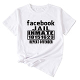 Englische Buchstaben Facebook Jalt Immate Rundhals Kurzarm
