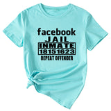 Englische Buchstaben Facebook Jalt Immate Rundhals Kurzarm