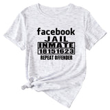 Englische Buchstaben Facebook Jalt Immate Rundhals Kurzarm