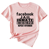 Englische Buchstaben Facebook Jalt Immate Rundhals Kurzarm