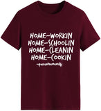 Funny Mom Shirt Women Quarantine Mom Tee Tops