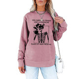 Damen Du riechst wie Drama Halloweentown Sweatshirt