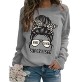 Women Funny Mom Sweatshirt Shirt