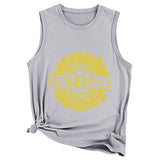 Best Mom Ever in Sunflower Tank Women Shirt