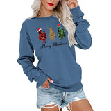 Women Buffalo Plaid Christmas Chicken Sweatshirt Merry Christmas Shirt