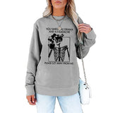 Damen Du riechst wie Drama Halloweentown Sweatshirt