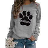 Sweat-shirt chien maman femme, chemise d'amour Animal
