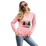 Women Be Merry Shirt Long Sleeve Buffalo Plaid Christmas Blouse