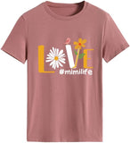 Women Love Mimi Life Yellow Daisy Shirt Gift for Mimi Tees Tops