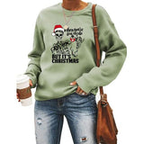 Women When You?re Dead Inside But It?s Christmas Sweatshirt Skeleton Christmas Shirt