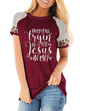 T-shirt pour femmes, pourquoi vous essayez tous de tester Jésus en moi