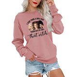 Ich habe gerade einen DNA-Test gemacht und es stellte sich heraus, dass ich zu 100 % diese Hexe bin. Langarm-Sweatshirt „I Smell Children“