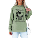 Damen Du riechst wie Drama Halloweentown Sweatshirt