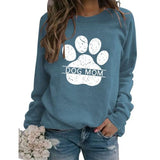 Sweat-shirt chien maman femme, chemise d'amour Animal
