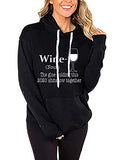 Damen Langarm Wein Hoodie Der Kleber, der diese Shitshow 2020 zusammenhält Sweatshirt