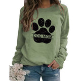 Sweat-shirt chien maman femme, chemise d'amour Animal