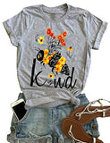 Damen Bee Kind T-Shirt Grafikshirt