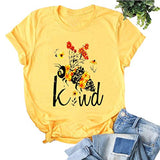Damen Bee Kind T-Shirt Grafikshirt
