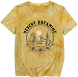 Women Desert Dreaming Tees Southwestern Themed T Shirt