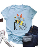 Damen Bee Kind T-Shirt Grafikshirt