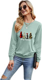 Women Buffalo Plaid Christmas Blouse Merry Christmas Shirt