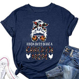 Chicken Mom Shirt Women Kinda Busy Being Chicken Mom Tee Tops