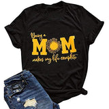 Les femmes étant maman rend ma vie complète T-Shirt maman chemise