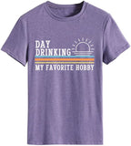 Women Day Drinking My Favorite Hobby T Shirt
