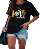Women Love Mimi Life Yellow Daisy Shirt Gift for Mimi Tees Tops