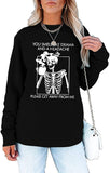 Damen Du riechst wie Drama Halloweentown Sweatshirt