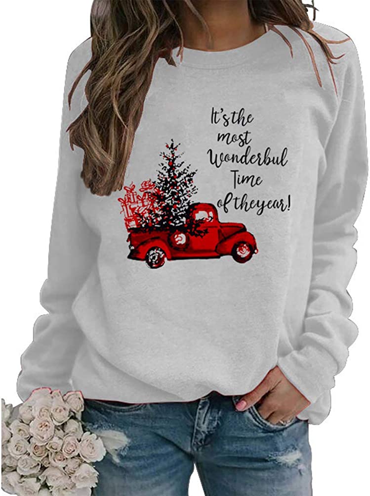 Damen Langarmshirt „It's The Most Wonderful Time Of The Year“