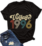 Women Vintage 1970s Vintage 1980s Vintage 1990s Birthday T-Shirt