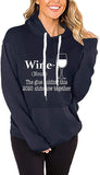 Damen Langarm Wein Hoodie Der Kleber, der diese Shitshow 2020 zusammenhält Sweatshirt