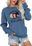 Ich habe gerade einen DNA-Test gemacht und es stellte sich heraus, dass ich zu 100 % diese Hexe bin. Langarm-Sweatshirt „I Smell Children“