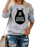 Women Mama Bear Sweatshirt