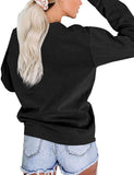 Women Long Sleeve Kiss Leopard Lips Sweatshirt Lipstick Shirt