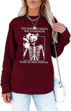Damen Du riechst wie Drama Halloweentown Sweatshirt
