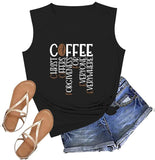 Women Coffee Religious Tank Tops Christ Offers Forgiveness for Everyone Everywhere Shirt