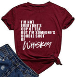 Damen T-Shirt mit V-Ausschnitt
