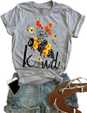 Damen Bee Kind T-Shirt Grafikshirt
