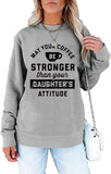 Damen Sweatshirt mit V-Ausschnitt