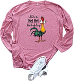 Damen It's a HEI HEI Kind of Day Shirt Langarmbluse mit Grafik