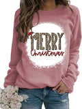 Merry Christmas Sweatshirt Women Christmas Tree Shirt