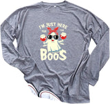 Halloween Beer Shirt Women I'm Just Here for The Boos Blouse