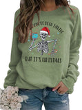 Women When You're Dead Inside But It's Christmas Sweatshirt
